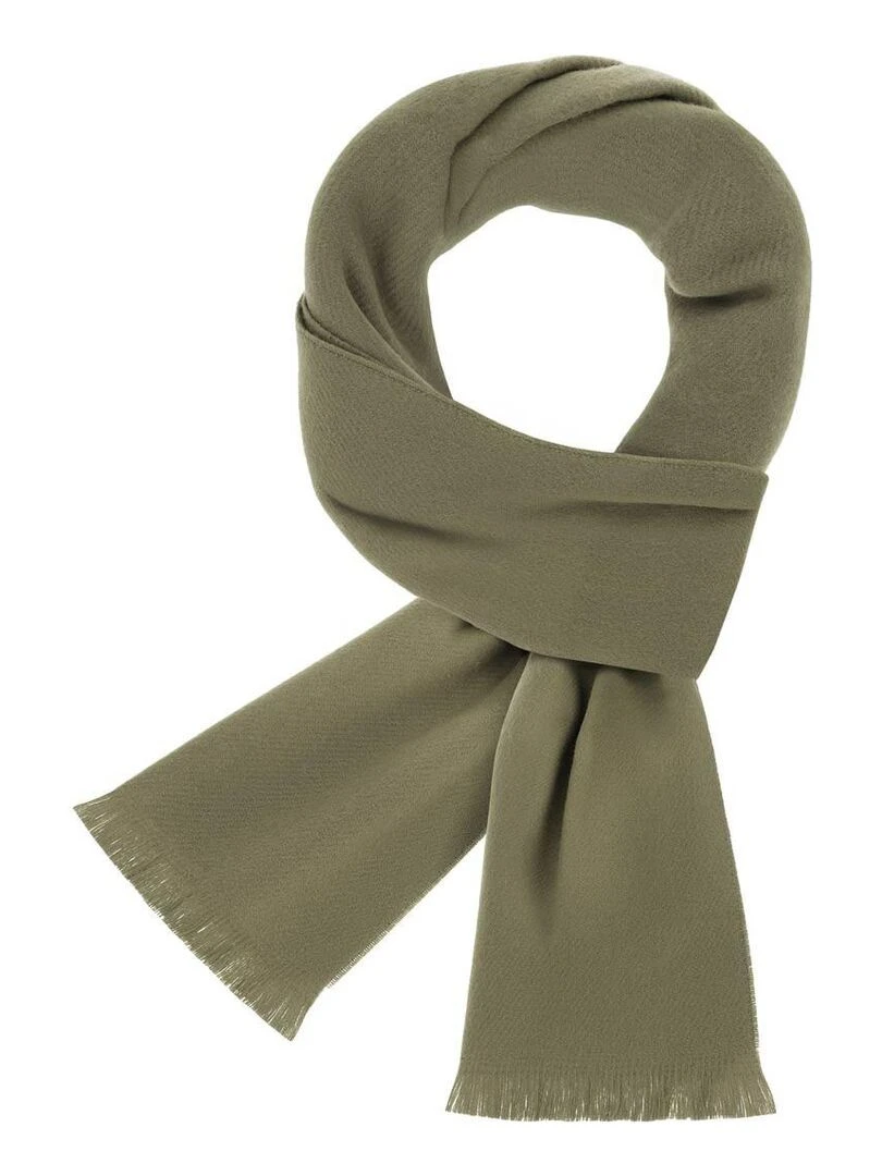Echarpe Sherpa Fabriqué en France Gris taupe