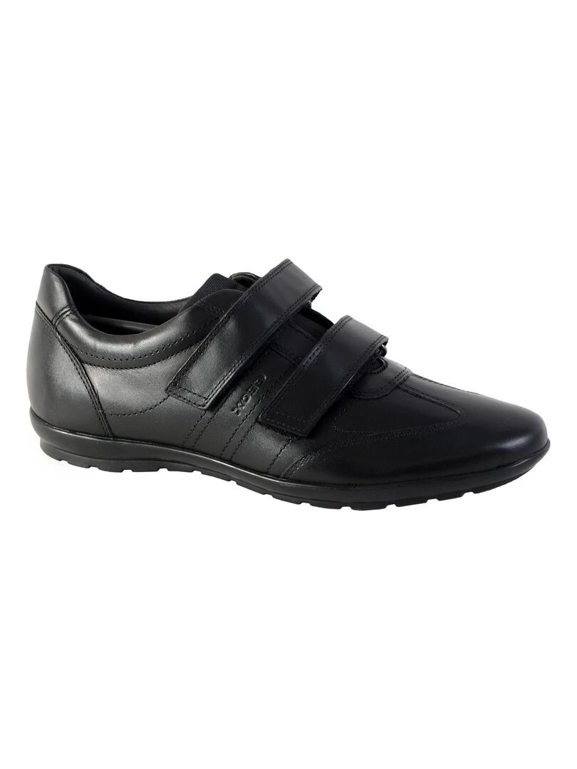 Basket Geox U Symbol D Smo.Lea Noir
