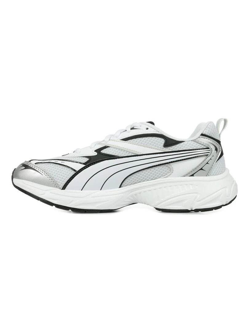 Baskets PUMA Morphic Base   Blanc Noir Gris