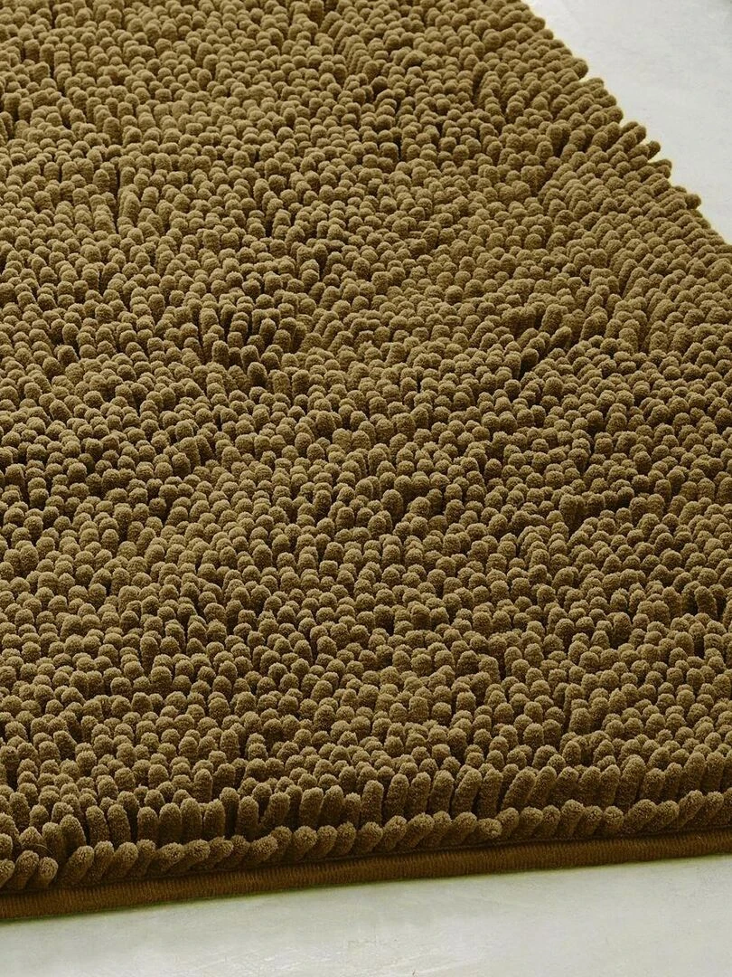 Tapis de bain mèche uni 'ESSENTIAL' 'TODAY'   Bronze