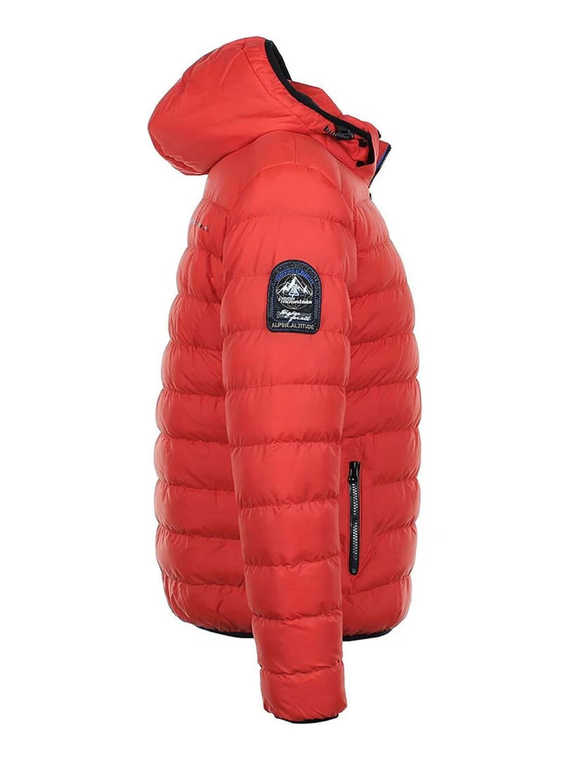 Doudoune de ski homme CARFOU   PEAK MOUNTAIN   Orange