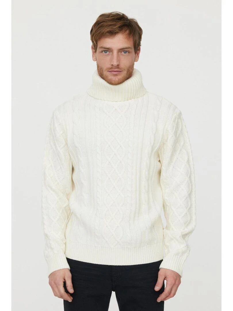Lee Cooper Pull manches longues polyester loose CORBINI Beige