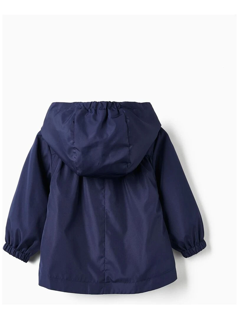 Parka avec Capuche pour Bébé Fille ATLANTIC COMPANY Bleu foncé