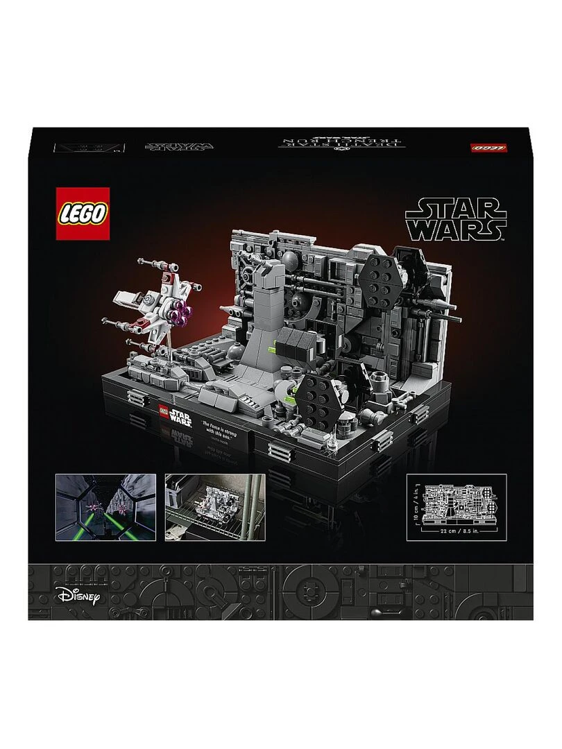 75329 Diorama De La Poursuite Dans Les Tranchées De Létoile De La Mort ® Star Wars N/A