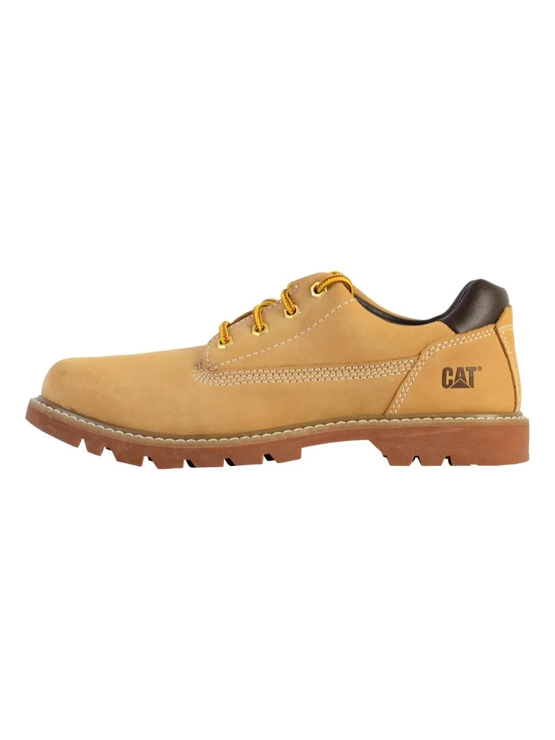 Baskets Cuir Caterpillar Colorado Low Marron