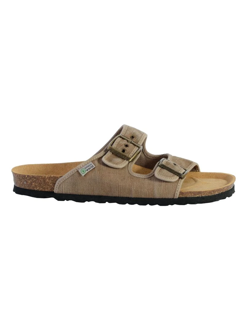 Sandales Eco Responsable Natural World Bio Enzimatico Beige