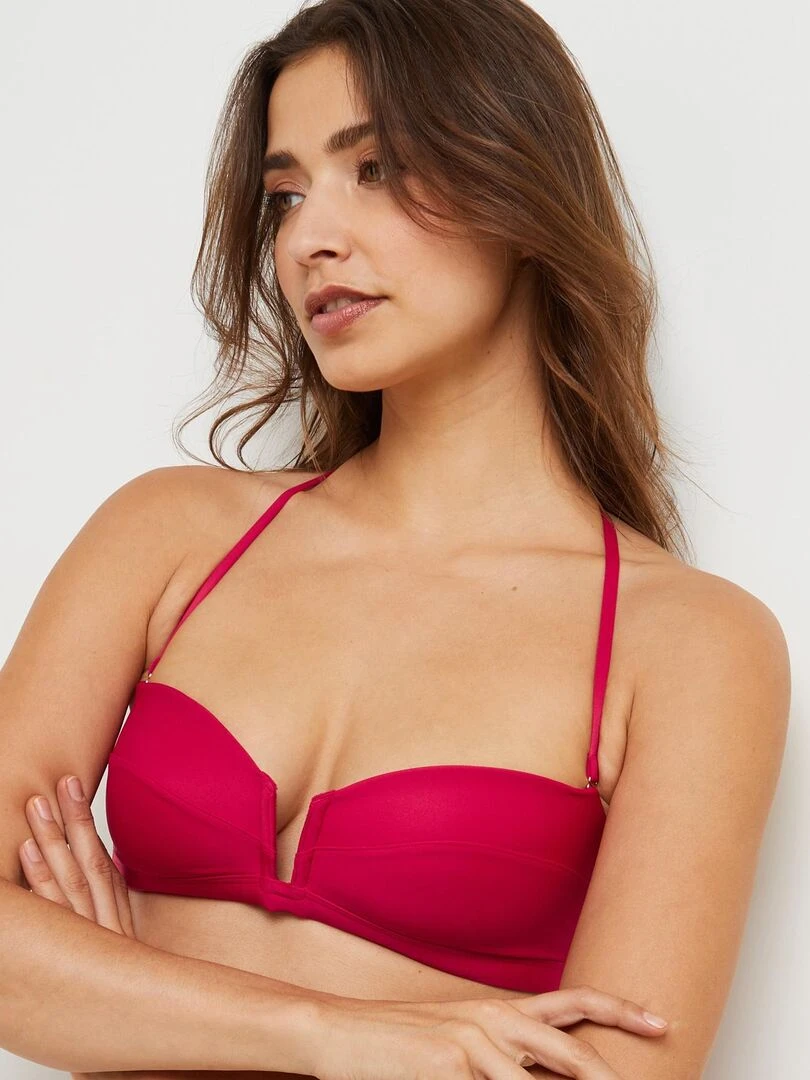 Maillot de bain bandeau Molly   RougeGorge Lingerie   Rouge