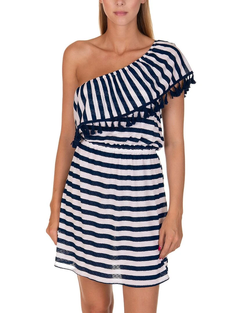 Robe de plage Havana Bleu marine