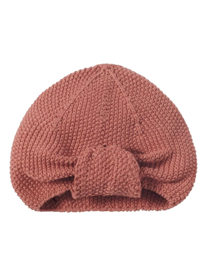 Bonnet turban pour bébé Cuivre