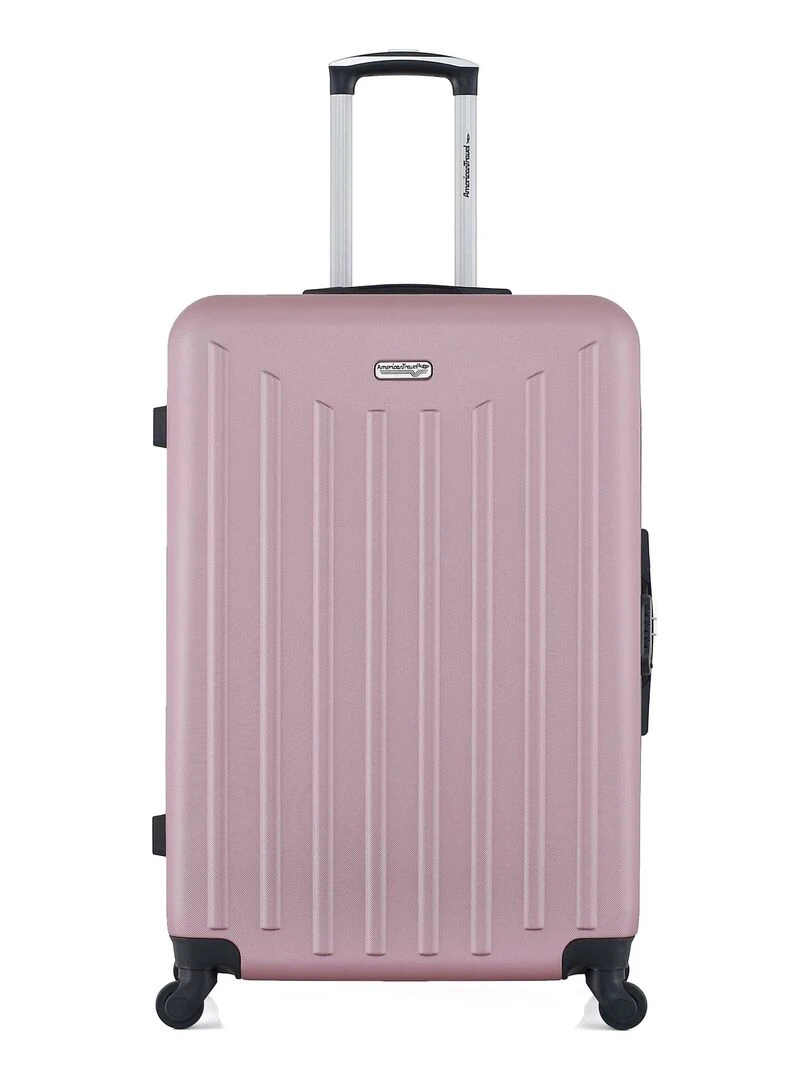 AMERICAN TRAVEL   SET DE 3 VALISES RIGIDES BROOKLYN   Rose