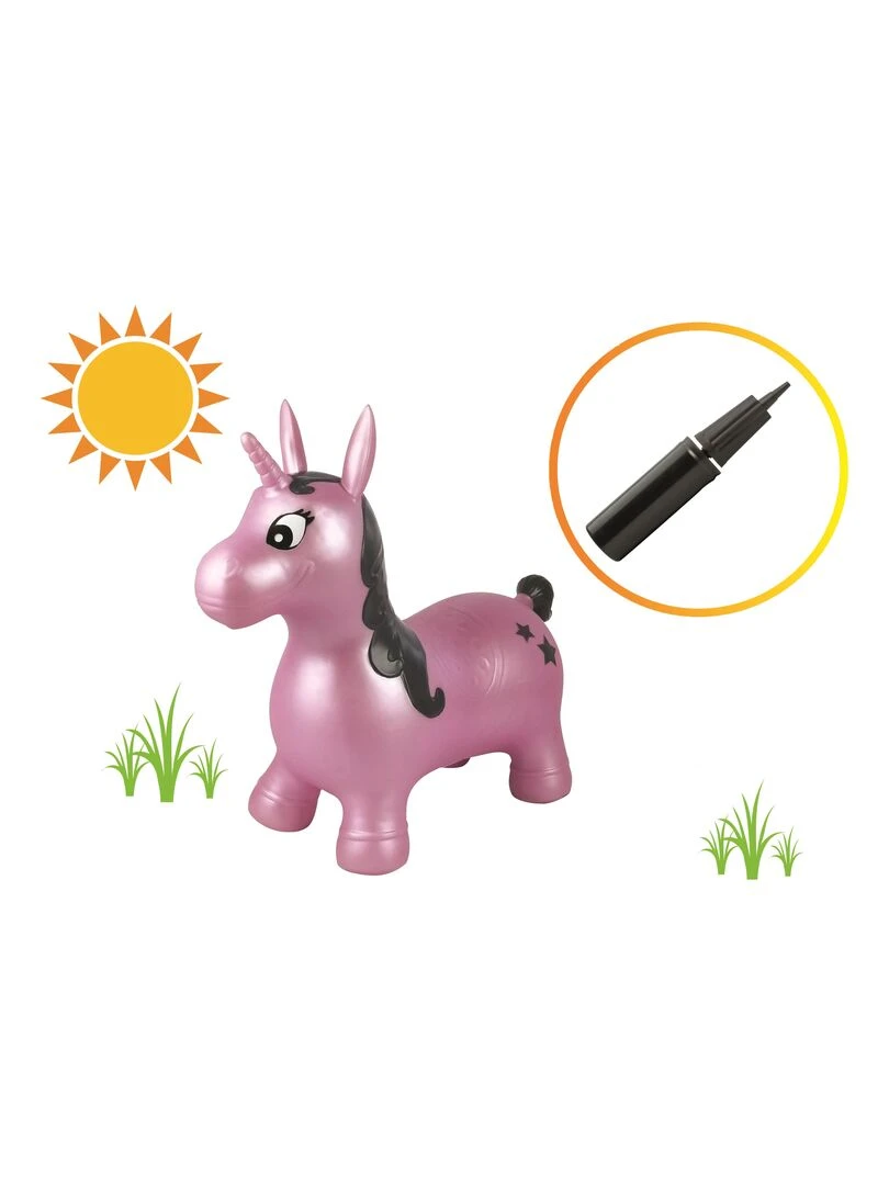 Licorne Sauteuse Gonflable   N/A