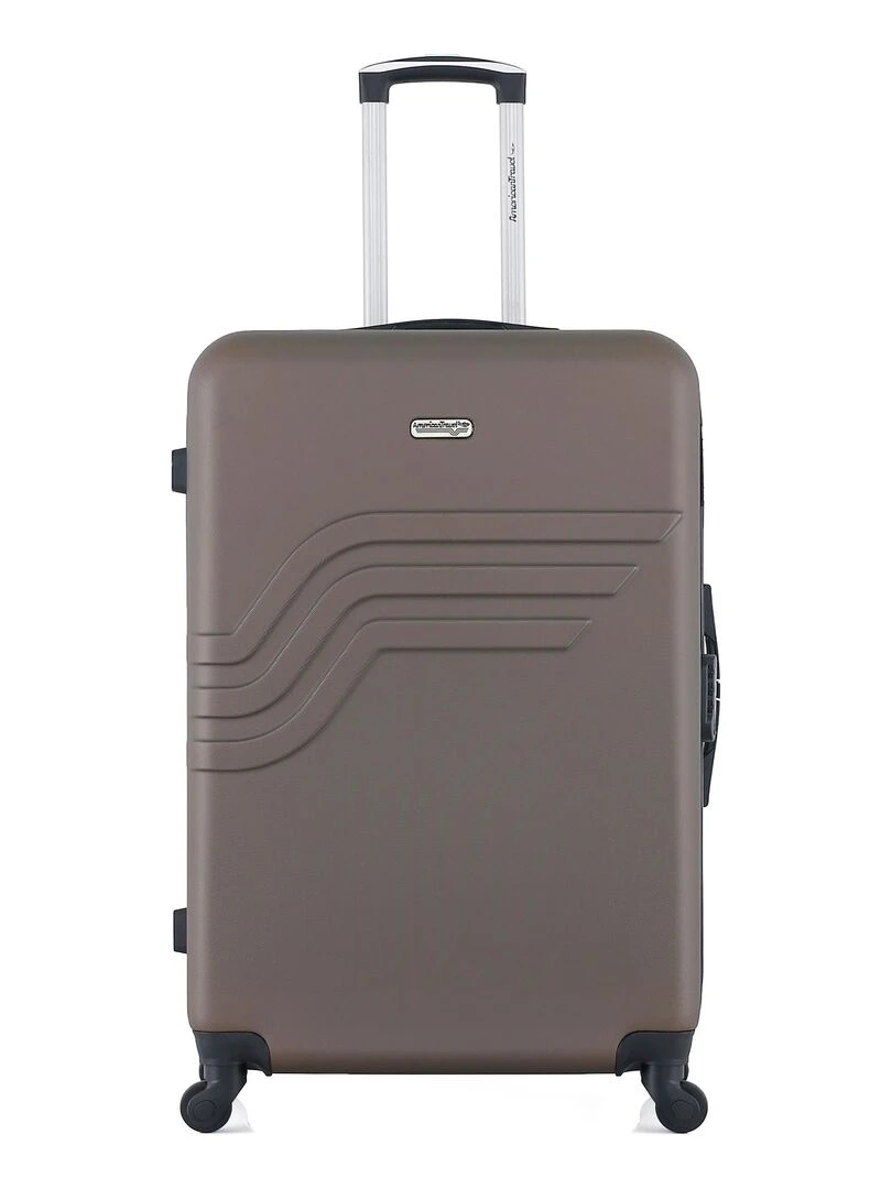 AMERICAN TRAVEL   SET DE 4 QUEENS M   Marron