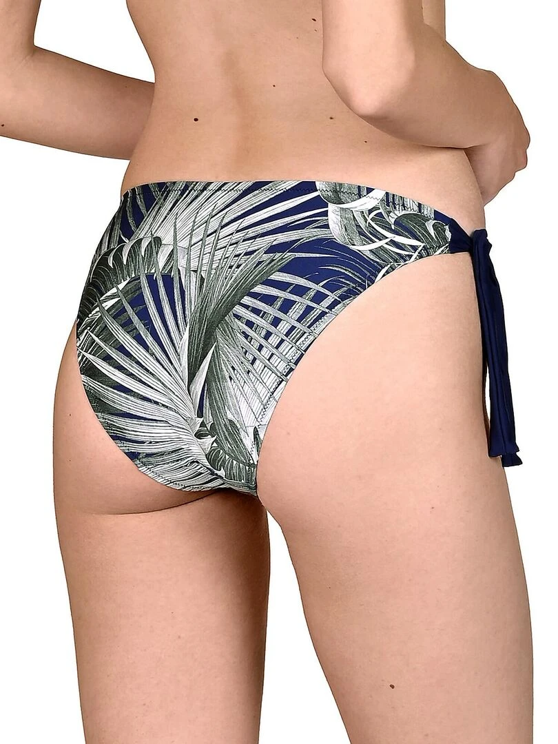 Bas maillot de bain à nouettes Buenos Aires Bleu