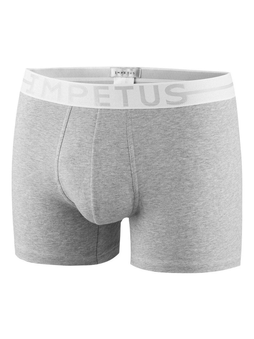 Boxer coton stretch Essentials   Gris