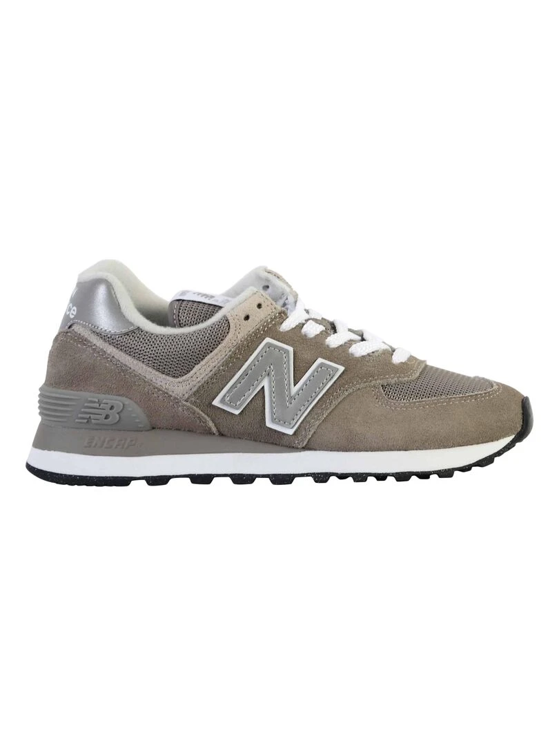 Basket Cuir New Balance 574 * Vert