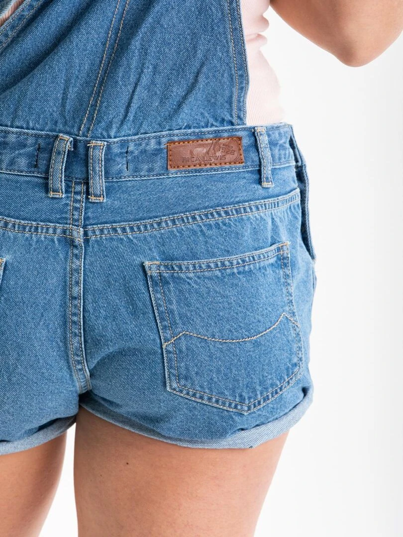 Salopette short en denim FANTINE 'Rica Lewis'   Bleu