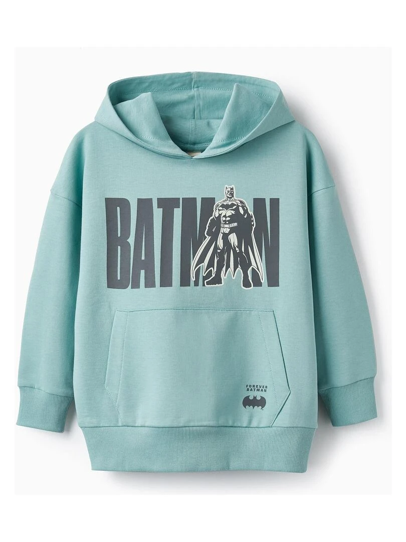 Sweat en coton à capuche pour garçon 'Batman' WARNER BATMAN Bleu