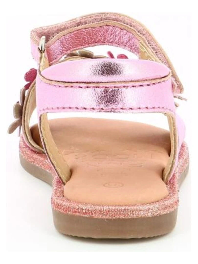 Sandales Cuir Parlotte   Rose