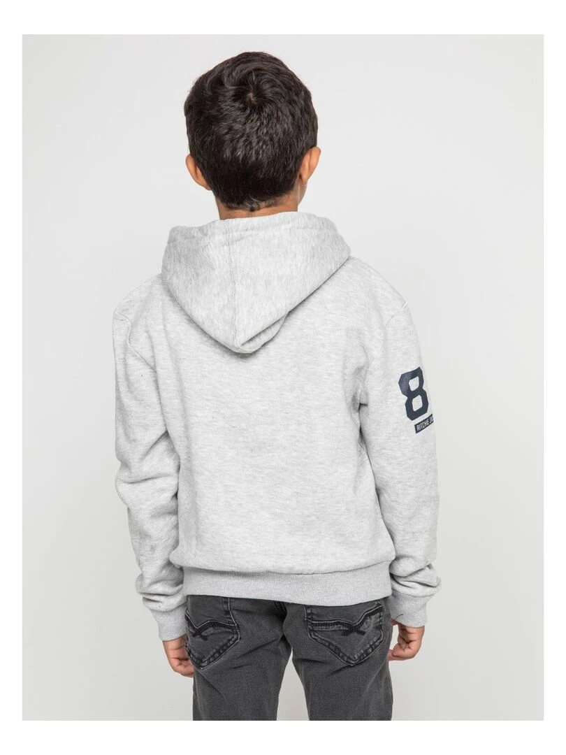Sweat capuche WARLUZ J   Gris