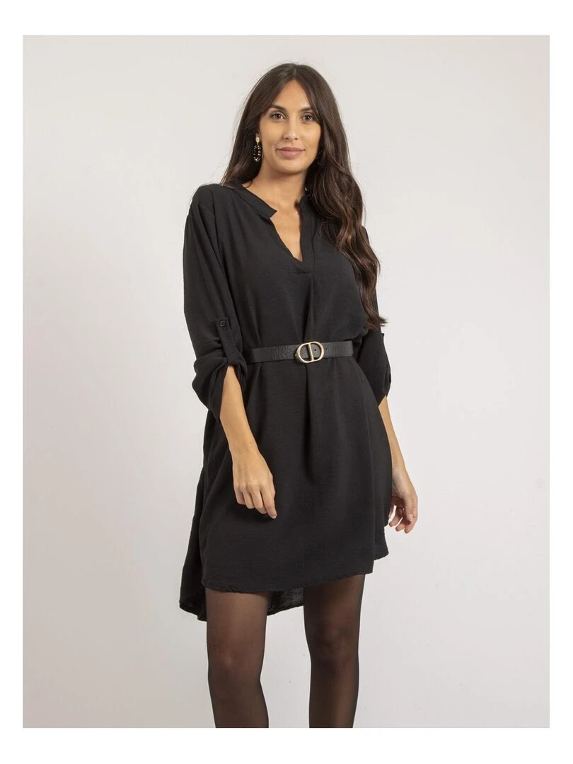 Robe courte ample INAAM Noir