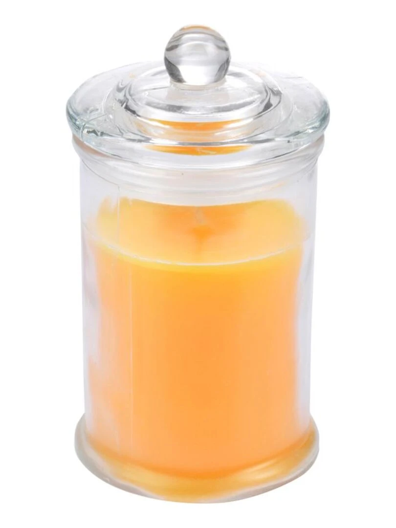 Bougie parfumée en bocal Orange