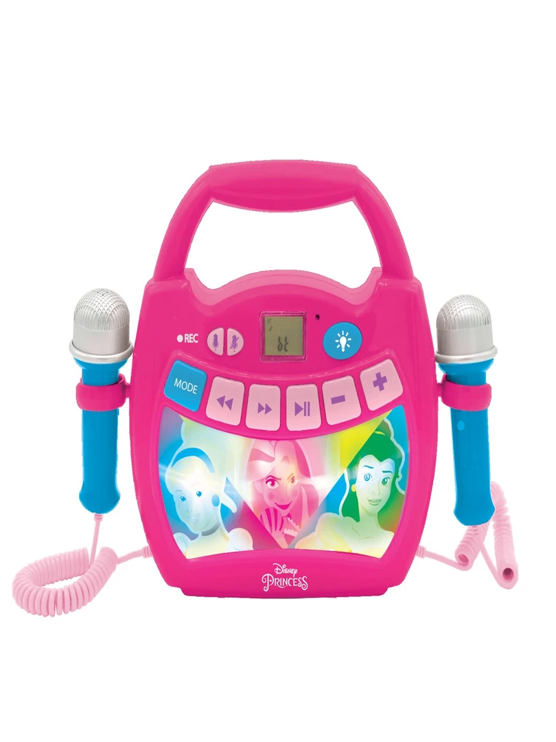Enceinte Bluetooth Disney Princesses Avec Effets Lumineux Et Micros Et Batterie Rechargeable Incluse N/A