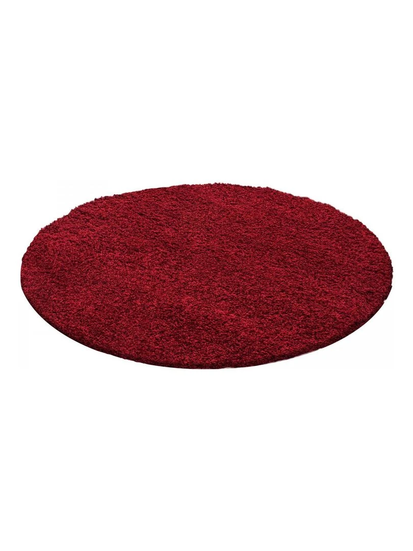 Tapis shaggy UNI C OEKO TEX®   Rouge