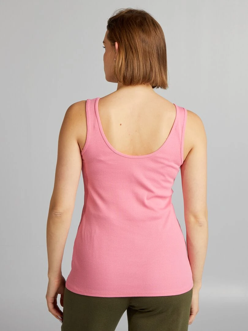 Débardeur sans manches   rose