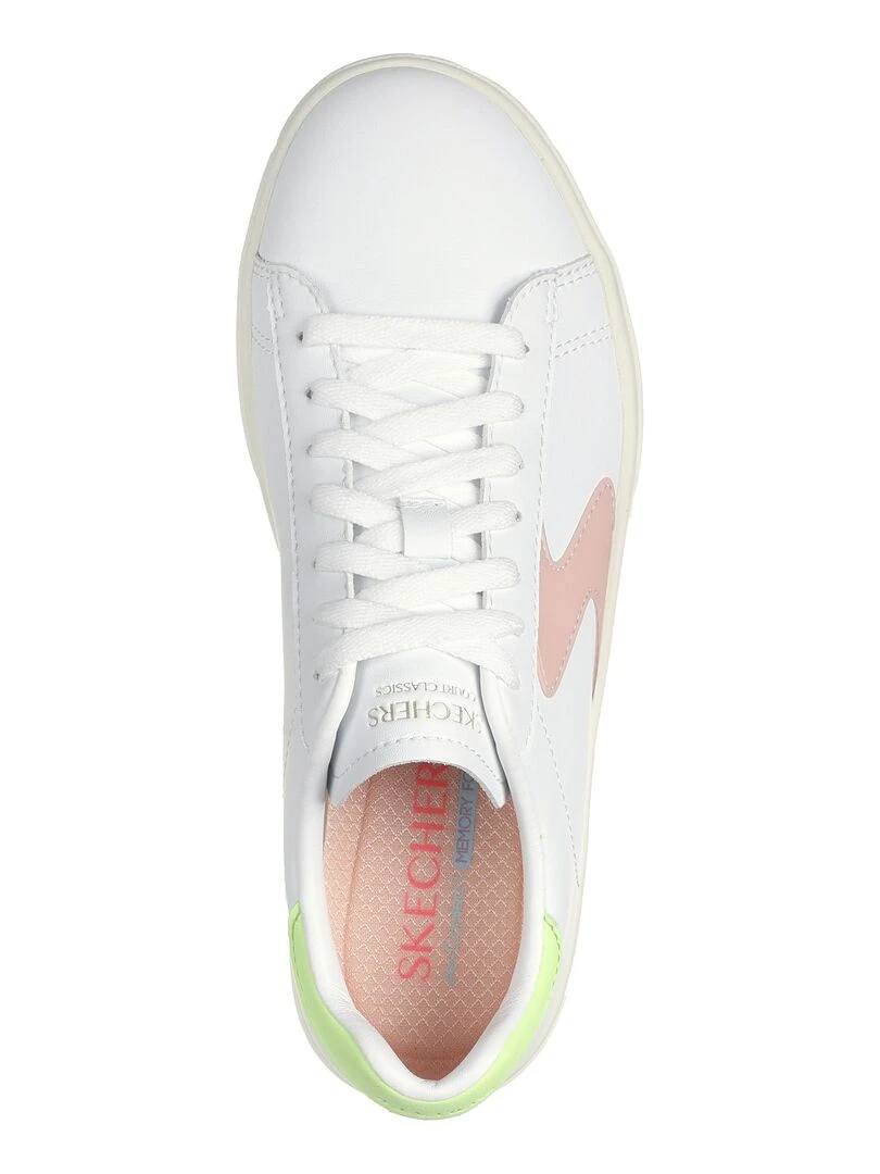 Basket à Lacets Skechers Top Grade   Blanc