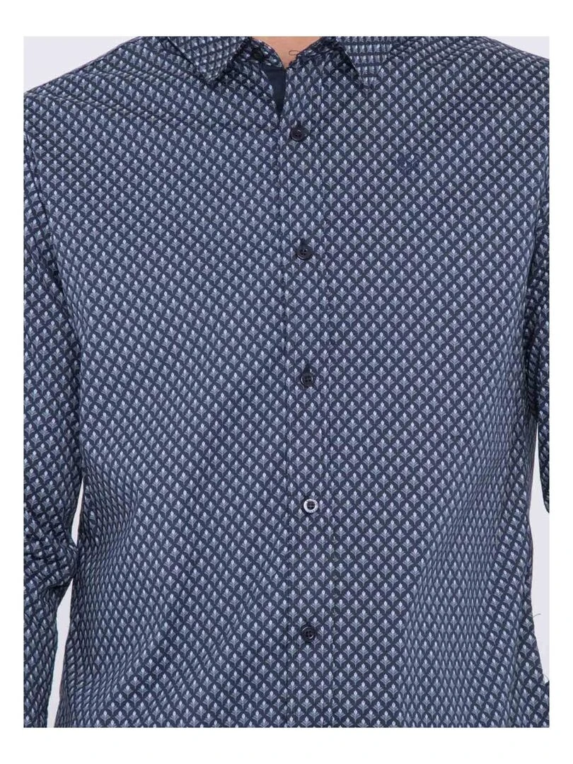 Chemise manches longues TUMADOR   Bleu marine