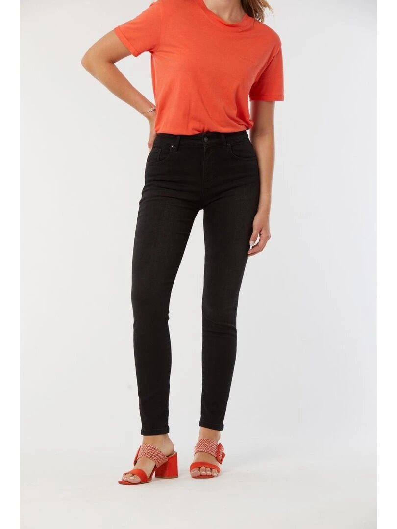 Lee Cooper Jean coton slim LC135 Noir