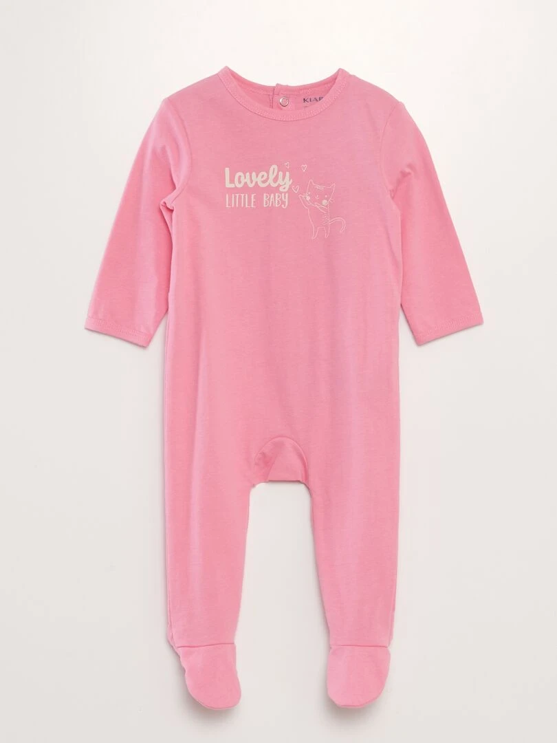 Pyjama dors bien Rose