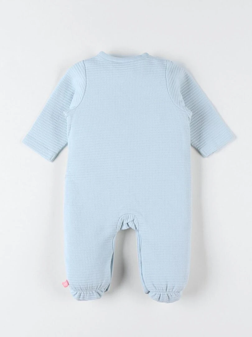 Pyjama dors bien en jersey bio Noukie's Bleu turquoise