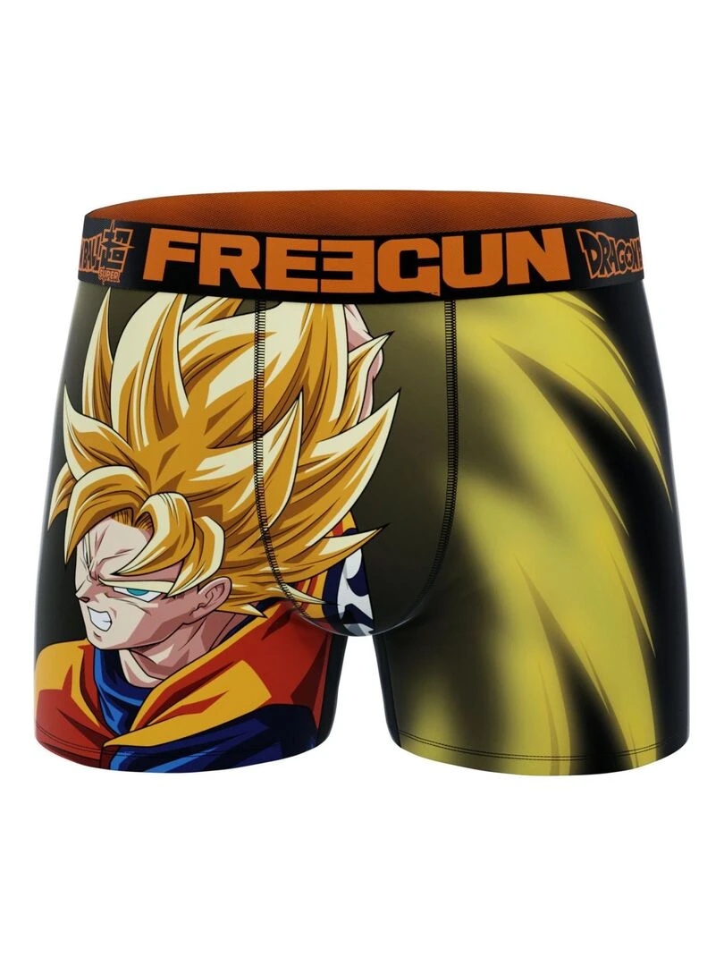 Lot de 3 boxers Dragon Ball Super Freegun   Noir