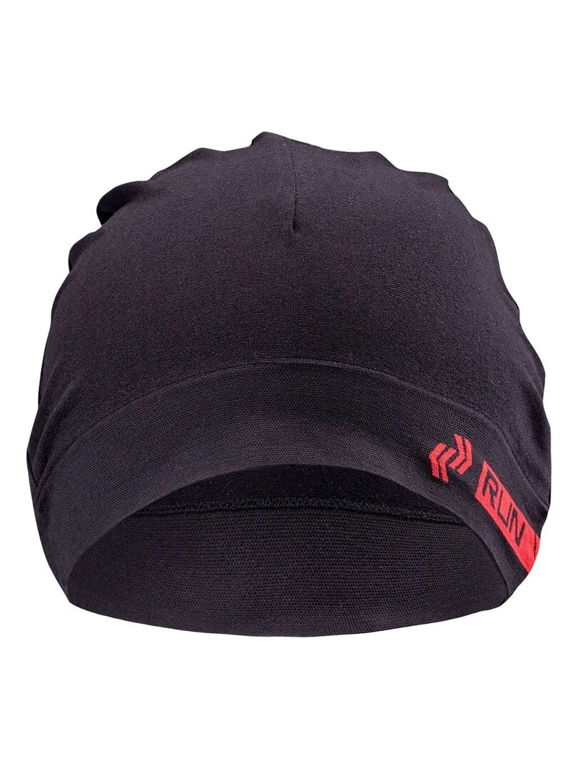 IQ Bonnet ALPEN Adulte Noir Rouge