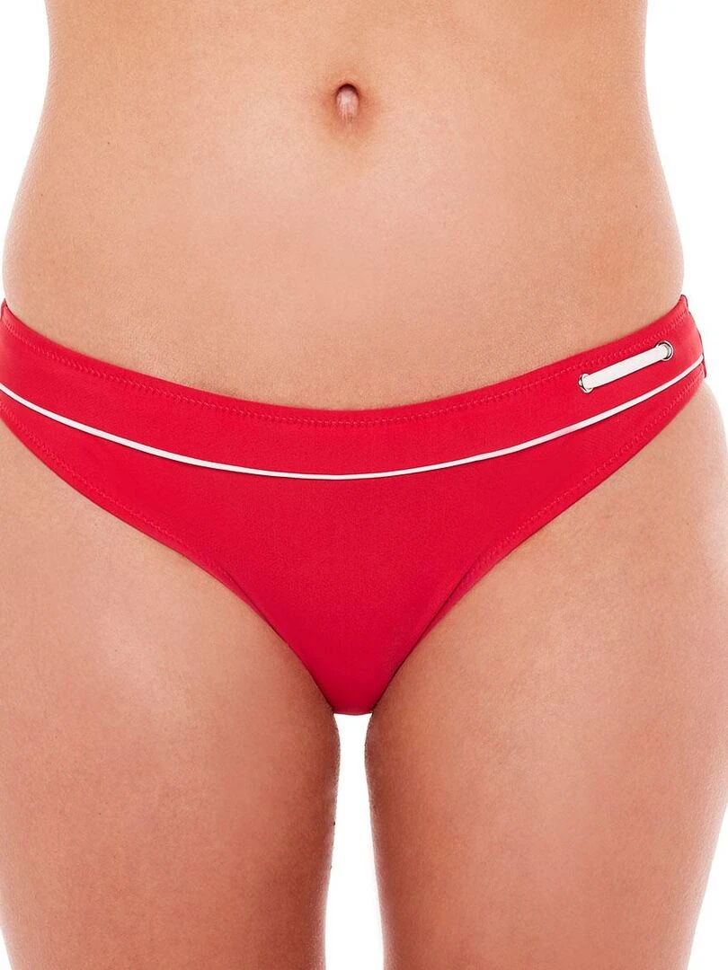 Slip de bain HORIZON Brigitte Bardot Bain Rouge