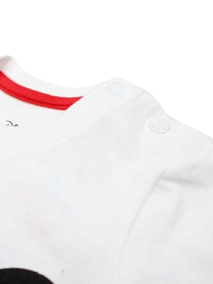 Disney   Ensemble T shirt short bébé garçon Imprimé Mickey   Rouge