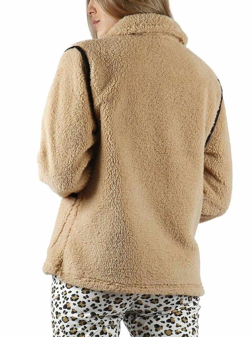 Veste d'intérieur Minnie Leopardo Disney Marron