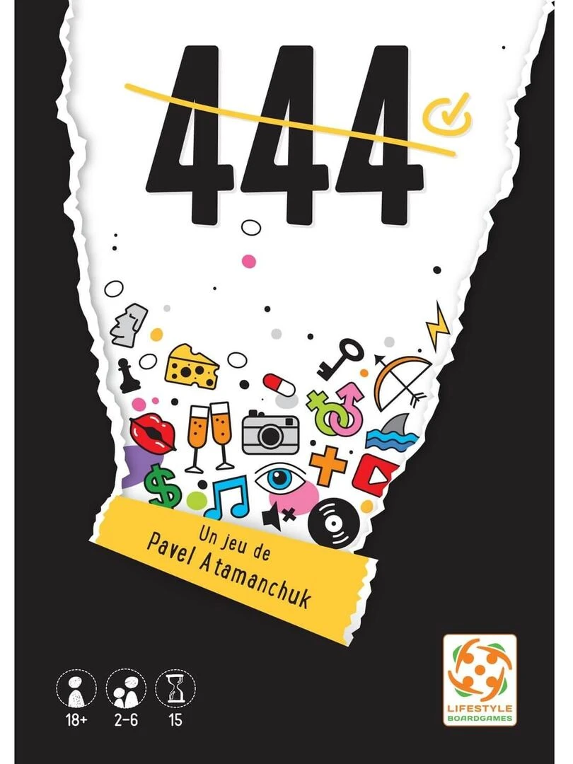 Jeu d'ambiance : 444 choses à faire ou pas   N/A