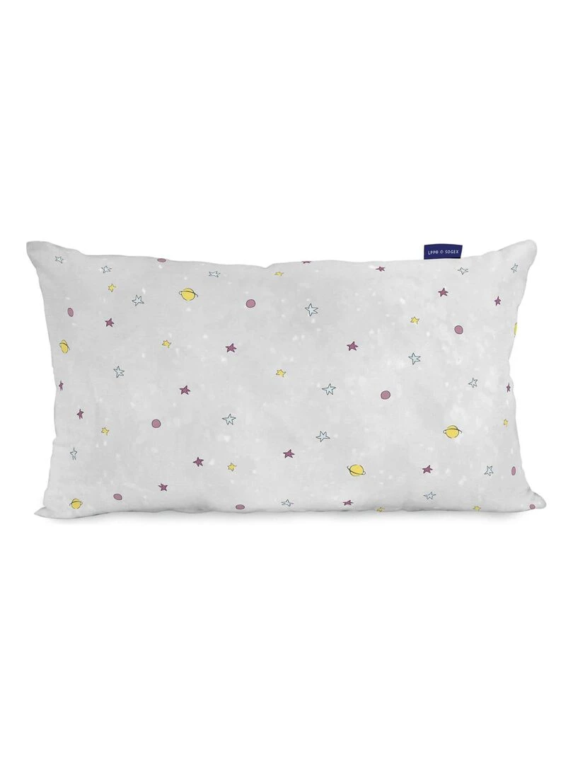 Housse de coussin Univers "Happyfriday"   Blanc