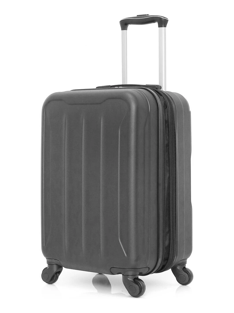HERO VALISE CABINE ABS PIRIN S 55 CM 4 ROUES Gris foncé