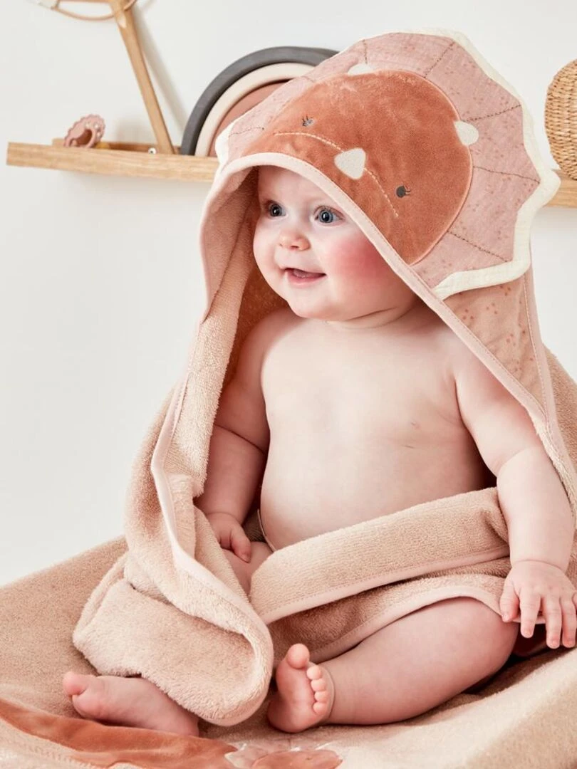 Matelas à langer Popsie avec housse élastique en éponge  poudré   Noukie's   Rose