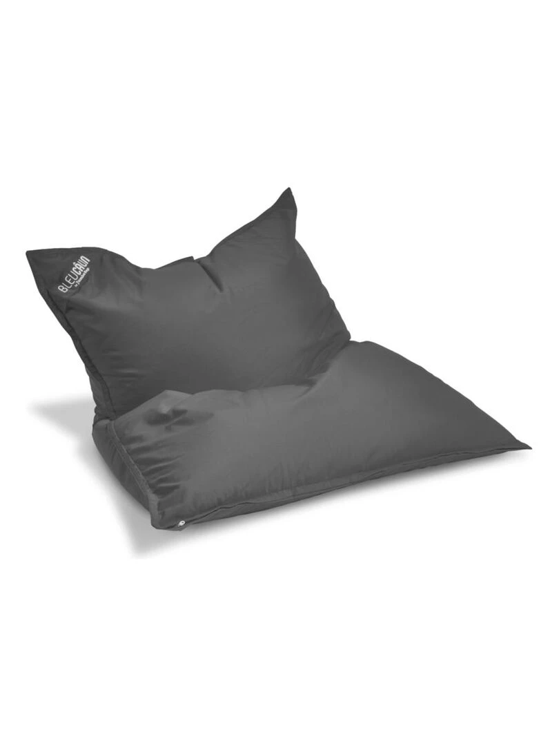 Bleu Câlin   Pouf géant XL d'extérieur résistant aux UV   Anthracite 130x165cm   gris anthracite