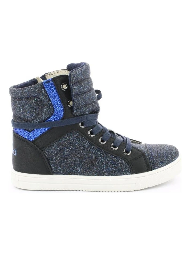 Sneakers hautes Polyurethane Gwendy Bleu marine