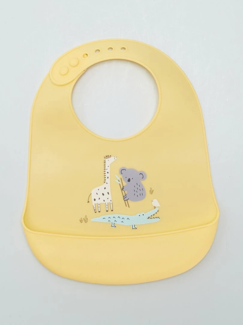 Bavoir récupérateur Jaune