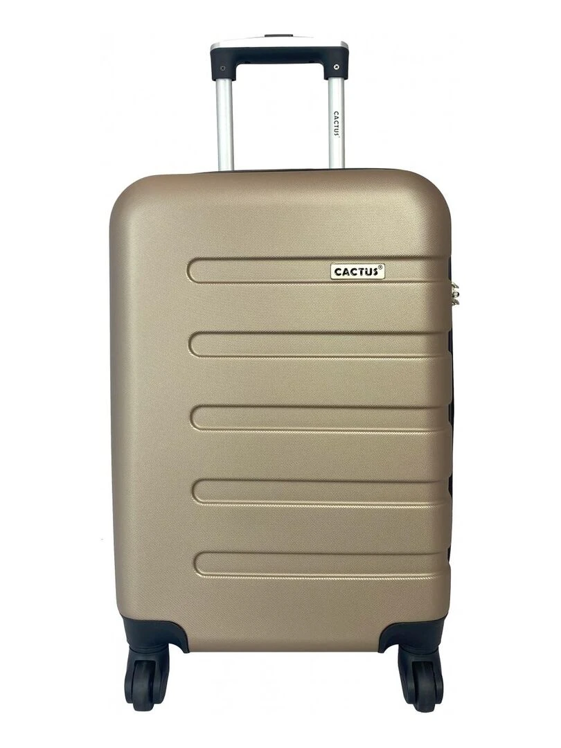 Lot 3 Valises Rigides dont 1 Valise Cabine ABS Jaune