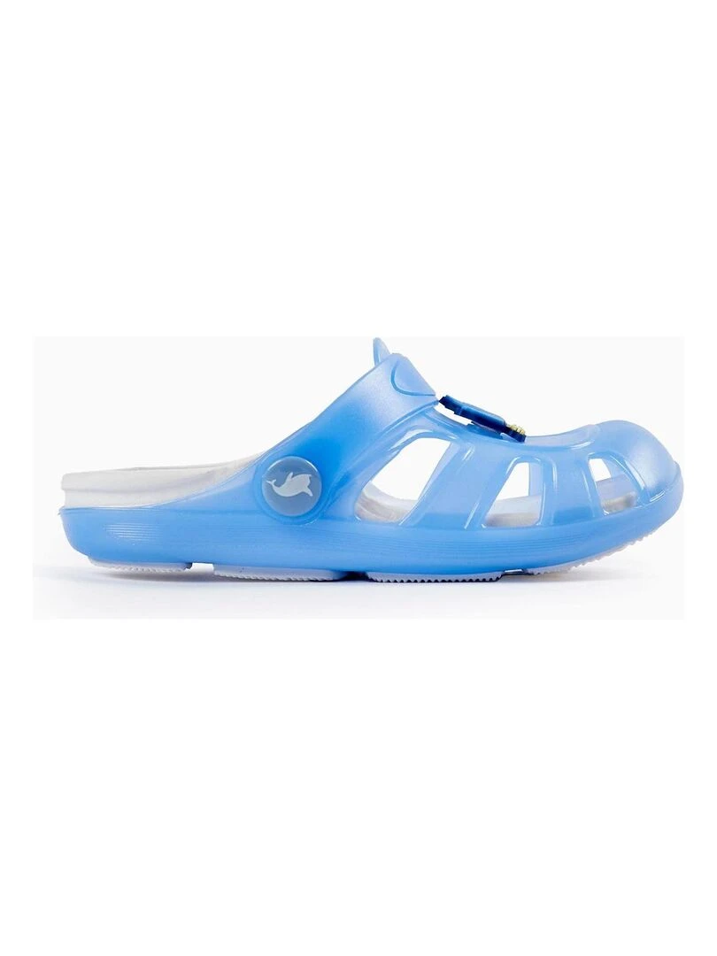 Sandales Clogs pour Bébé Garçon 'Baleine Delicious' Bleu