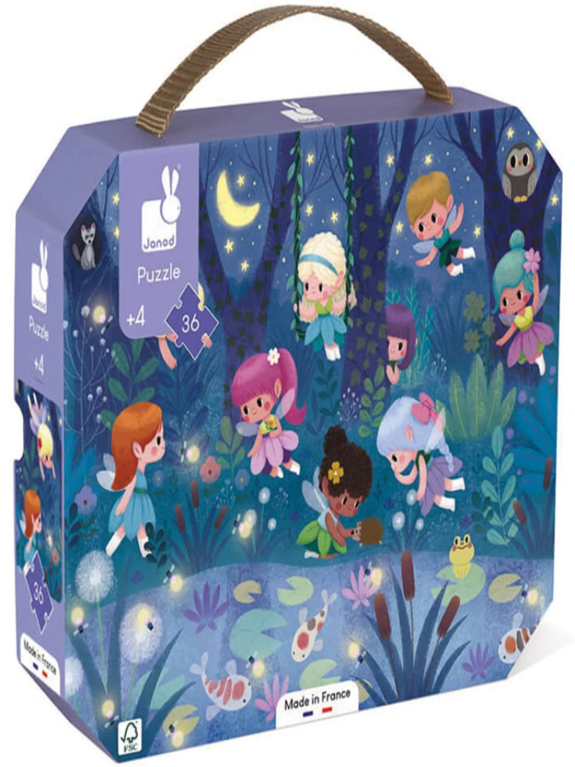 Puzzle Les Fées Et Les Nénuphars (36 Pièces) N/A