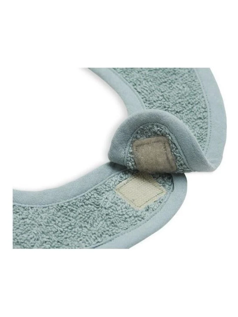Bavoir Éponge Vert Cendré / Gris Tempête/Jeans Bleu (3pcs)   Joll   Gris