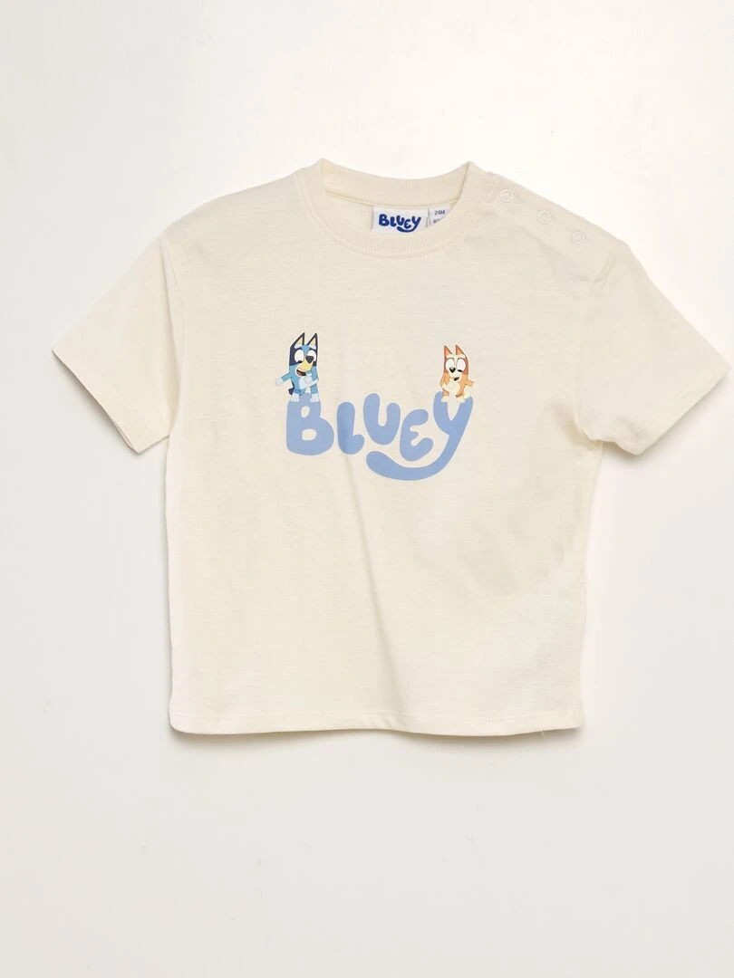 Ensemble t shirt + short 'Bluey'   2 pièces   Bleu